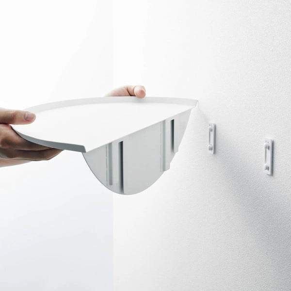 Raft alb din metal 40 cm Tower – YAMAZAKI-image-4