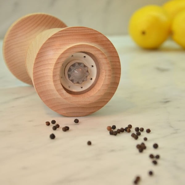 Râșniță din lemn pentru condimente Wireworks Kiki, negru-image-4