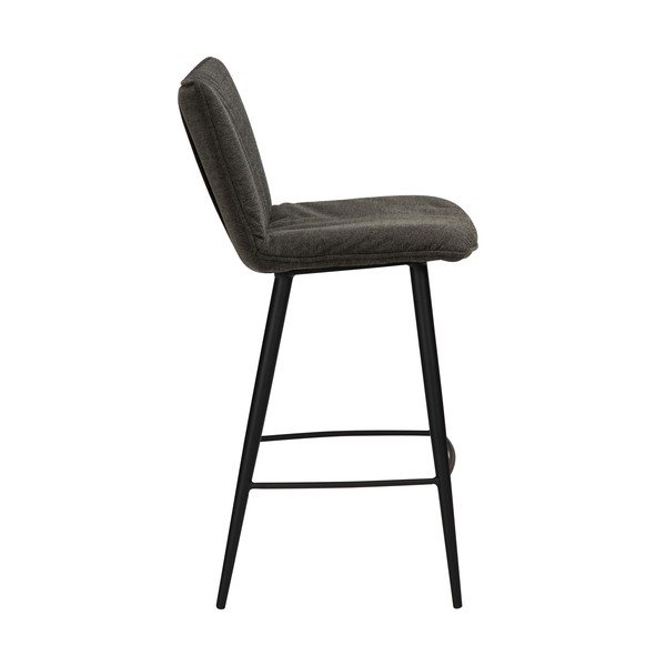 Scaun bar DAN-FORM Denmark Join, negru, înălțime 93 cm-image-2