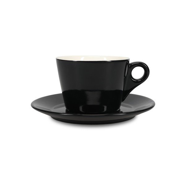 Ceașcă neagră pentru latte din porțelan 280 ml Barista – BonBistro-image-2