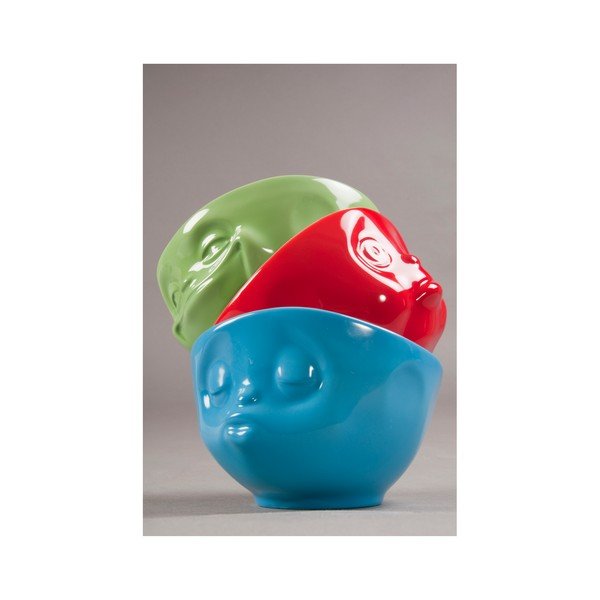 Bol porțelan, capricios, 58products, albastru-image-3