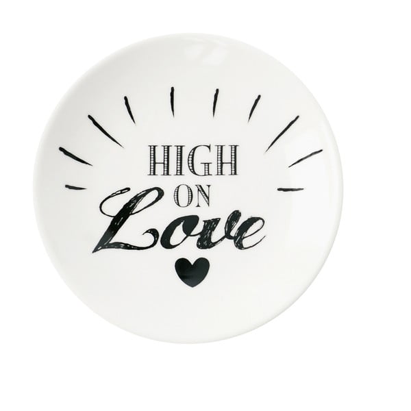 Farfurie din ceramică Miss Étoile High On Love