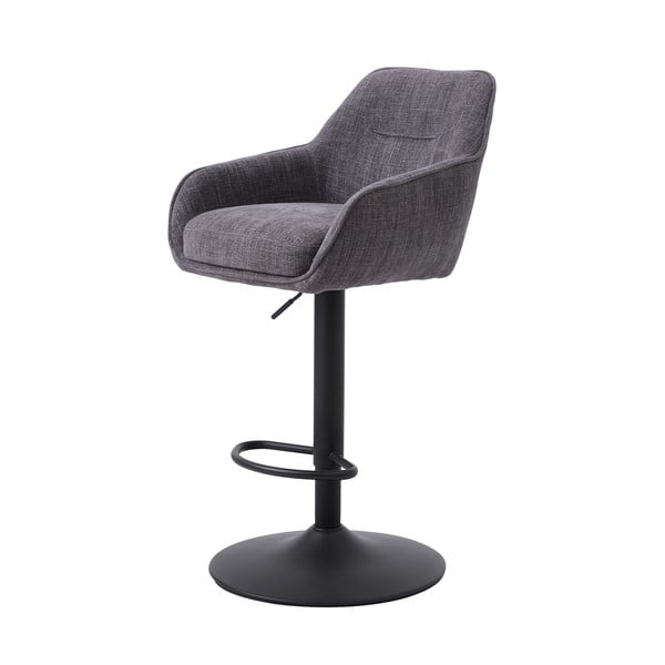 Scaune de bar gri 2 buc. (înălțime șezut 69 cm) Avola – Unique Furniture-image-4
