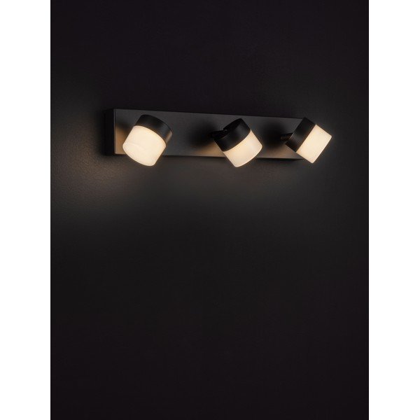 Aplică de perete negru-mat LED din aluminiu Teko – Nova Luce-image-3
