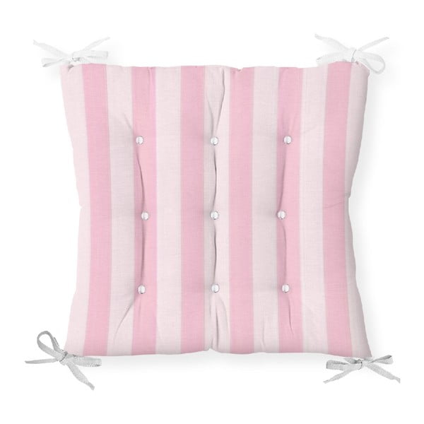 Pernă pentru scaun cu amestec de bumbac  Minimalist Cushion Covers Cute Stripes, 40 x 40 cm