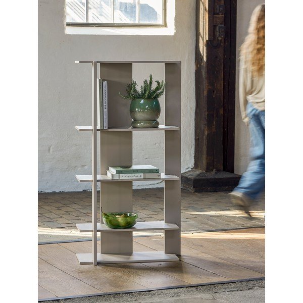 Etajeră gri 64x120x29 cm Norvida – Bloomingville-image-1