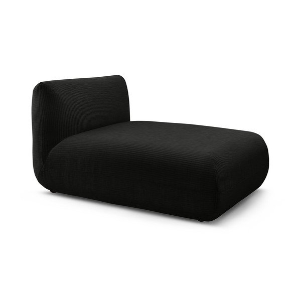 Modul pentru canapea gri închis cu tapițerie din catifea reiată Lecomte – Bobochic Paris-image-3