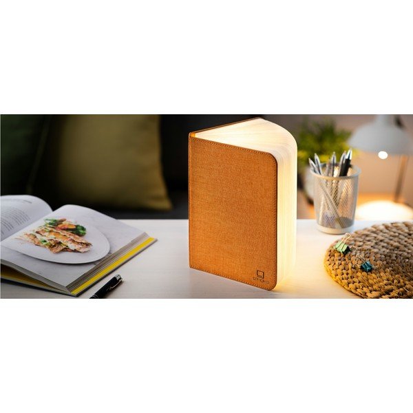 Veioză LED cu abajur textil (înălțime 2,5 cm) Harmony – Gingko-image-3