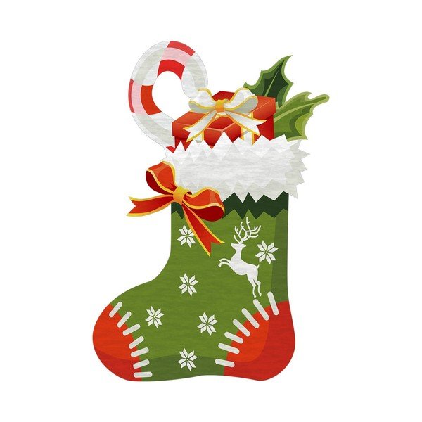 Covor Vitaus Christmas Sock With Sweets, 60 x 100 cm