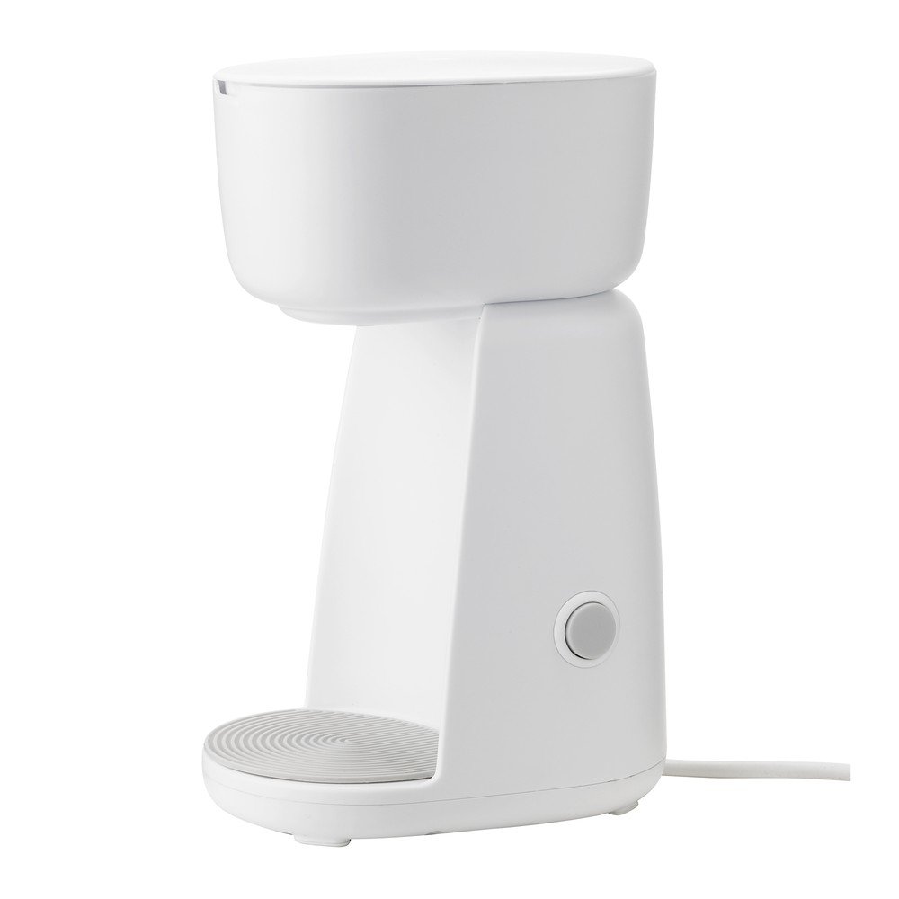 Aparat de cafea alb cu filtru din plastic 400 ml Foodie – RIG-TIG