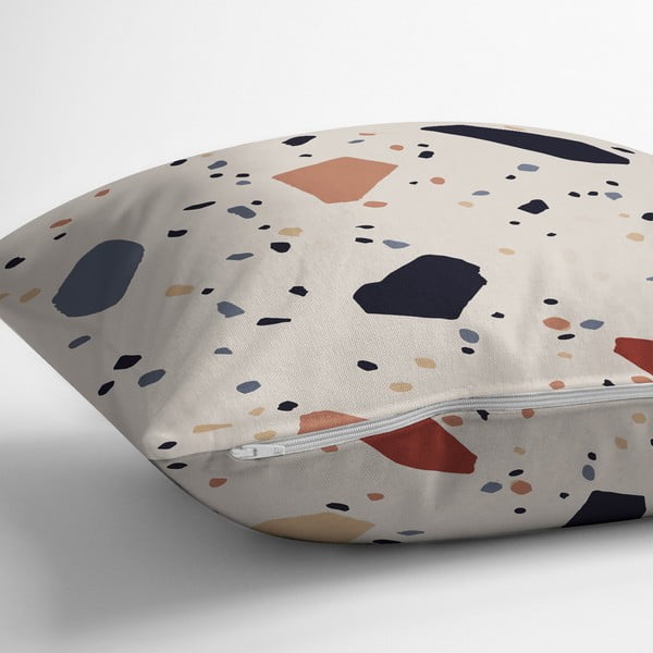 Față de pernă 43x43 cm Cracked Terrazzo – Mila Home-image-2