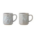 Căni gri 2 buc. din gresie 350 ml Aurora – Bloomingville