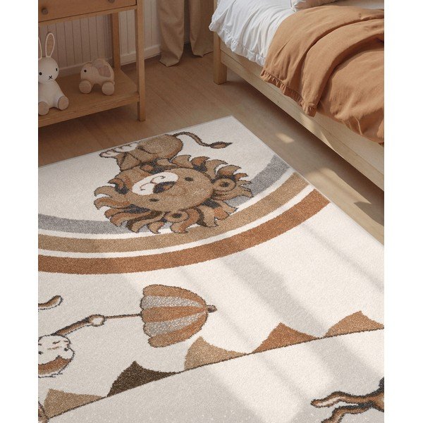 Covor pentru copii crem 120x170 cm Roar like a Lion Rainbow Party – Villeroy&Boch-image-3