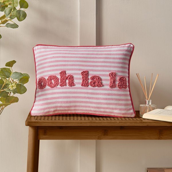 Pernă decorativă din bumbac 30x40 cm Oh La La – Catherine Lansfield-image-1