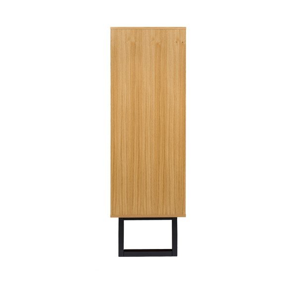 Comodă cu aspect de lemn de stejar Woodman Camden Herringbone-image-3