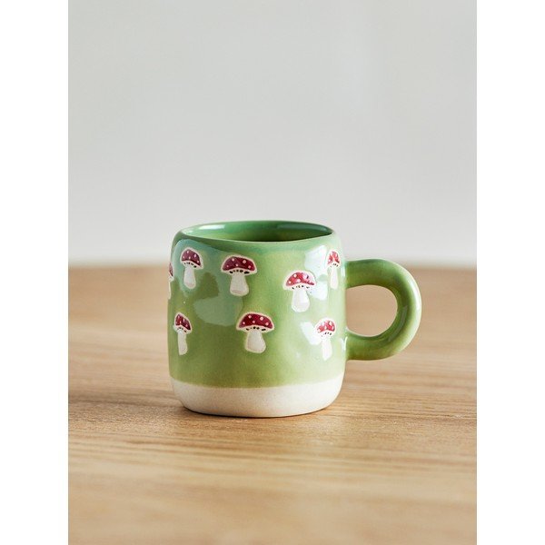 Cană pentru copii verde din gresie 110 ml Millie – Bloomingville Mini-image-1