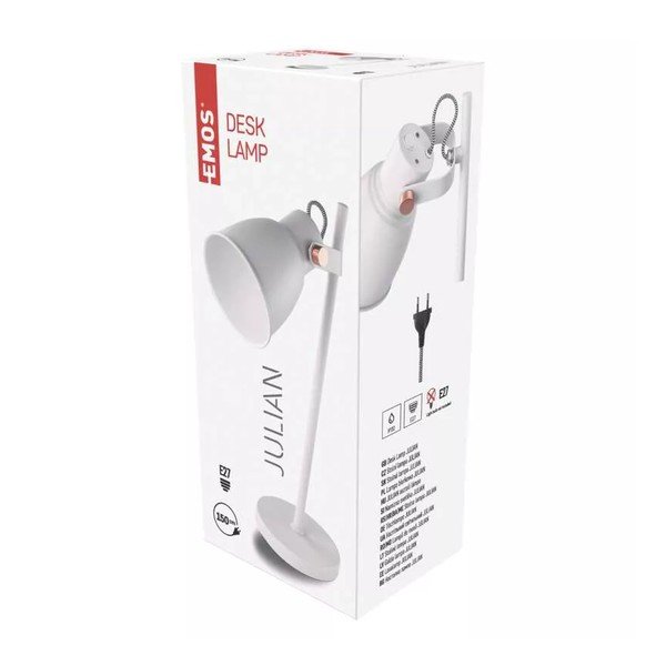 Veioză albă (înălțime 46 cm) Julian – EMOS-image-1