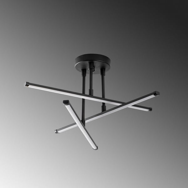 Plafonieră neagră LED 26x51 cm Umut – Opviq lights-image-1