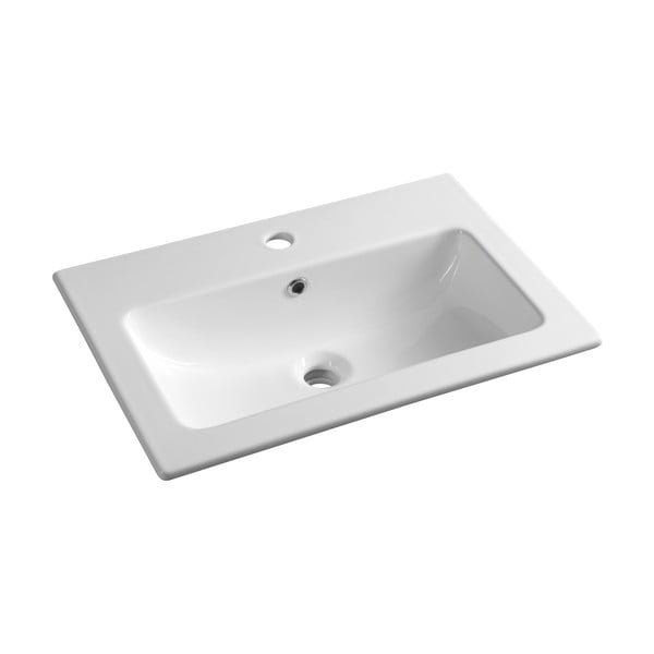 Chiuvetă albă din ceramică 60x40 cm Practico – Sapho