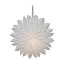 Decorațiune pentru Crăciun Star Trading Clipp, alb, ø 60 cm