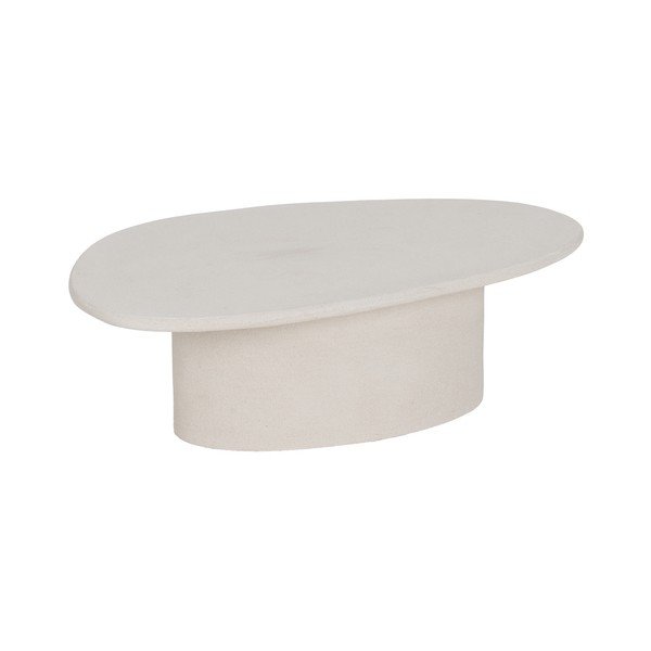 Măsuță de cafea albă 60x100 cm Wilma – Ixia