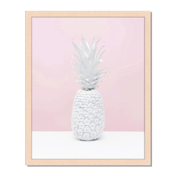 Tablou înrămat Liv Corday Scandi Pineapple, 40 x 50 cm