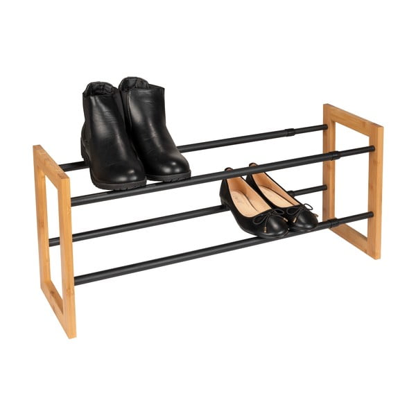 Pantofar negru/în culoare naturală telescopic din metal Ecori – Wenko-image-4