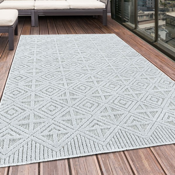 Covor de exterior gri deschis 120x170 cm Bahama – Ayyildiz Carpets-image-1