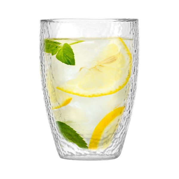 Cană cu perete dublu/pentru latte din sticlă 350 ml Allessia – Vialli Design-image-2