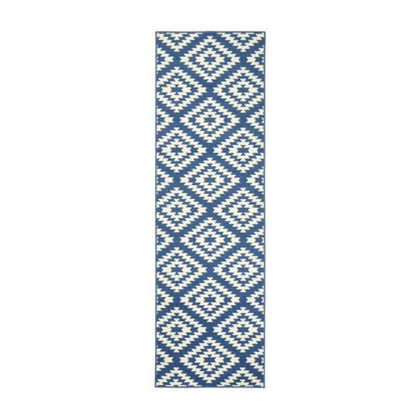 Covor albastru de tip traversă 80x250 cm Nordic – Hanse Home