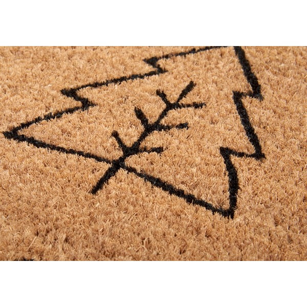 Covoraș de intrare din fibre de nucă de cocos 45x75 cm  cu model de Crăciun – Hanse Home-image-3