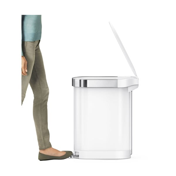 Coș de gunoi cu pedală din oțel 45 l - simplehuman-image-4