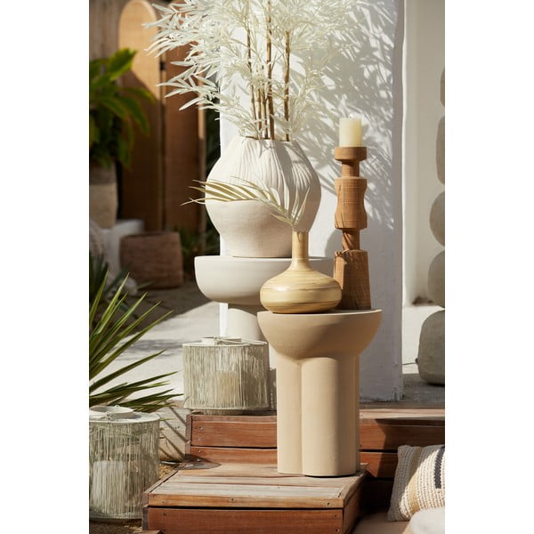 Măsuță auxiliară rotundă din metal ø 46 cm Mikola – Light & Living-image-1