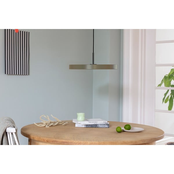 Lustră maro deschis LED cu abajur din metal ø 43 cm Asteria Medium – UMAGE-image-3