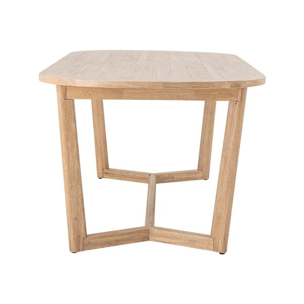 Masă de dining din lemn de arbore de cauciuc 100x200 cm Serrone – Bloomingville-image-2