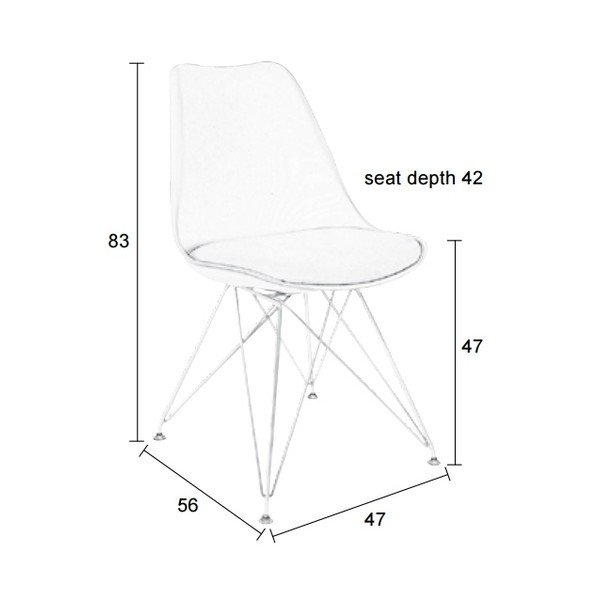 Scaun Ozzy, gri -image-2