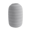 Vază din ceramică PT LIVING Terra, ⌀ 16 cm, gri deschis