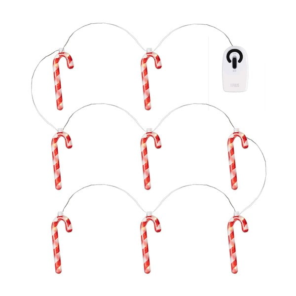 Ghirlandă luminoasă număr becuri 8 buc. lungime 105 cm Elly – Sirius