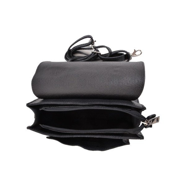 Geantă din piele Mangotti Bags Cristina, negru-image-2