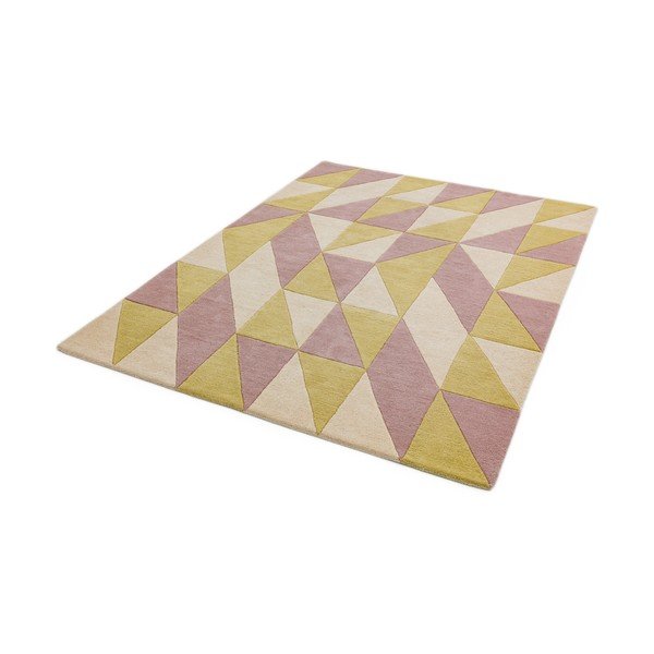 Covor Asiatic Carpets Flag, 200 x 290 cm, roz-galben-image-2
