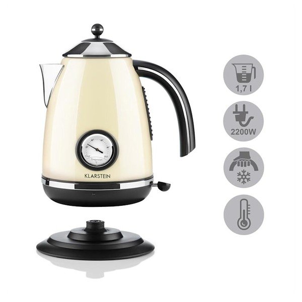 Fierbător Klarstein Aquavita Chalet, bej-image-3