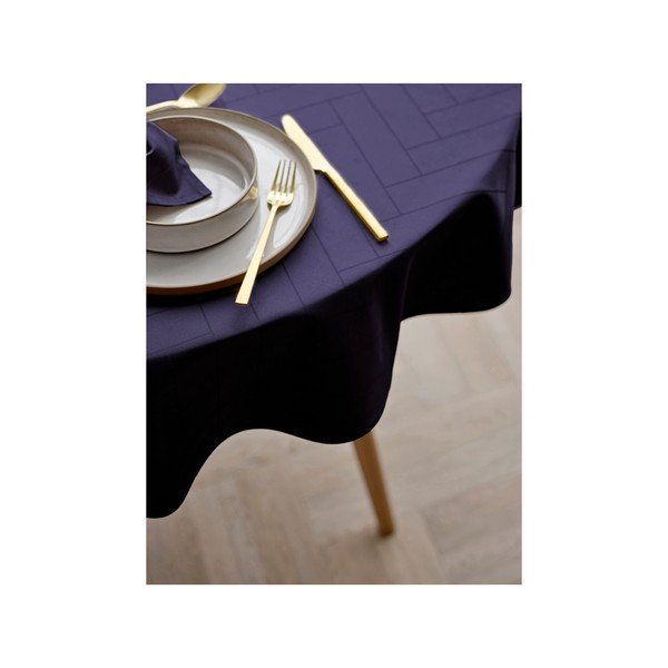 Față de masă din damasc ø 180 cm Tiles Damask – Södahl-image-1