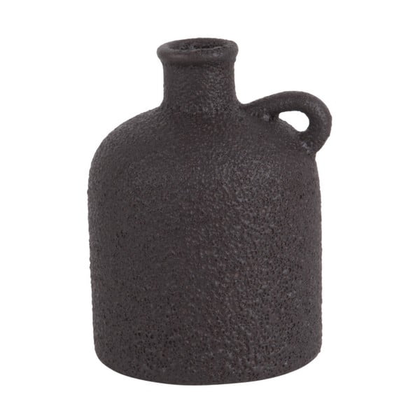 Vază din ceramică PT LIVING Burly, înălțime 17 cm, maro închis
