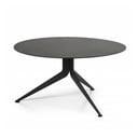 Măsuță de cafea neagră rotundă din metal ø 78 cm Daley – Spinder Design
