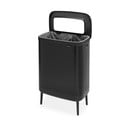 Coș de rufe negru mat din metal 90 l Bo Hi – Brabantia