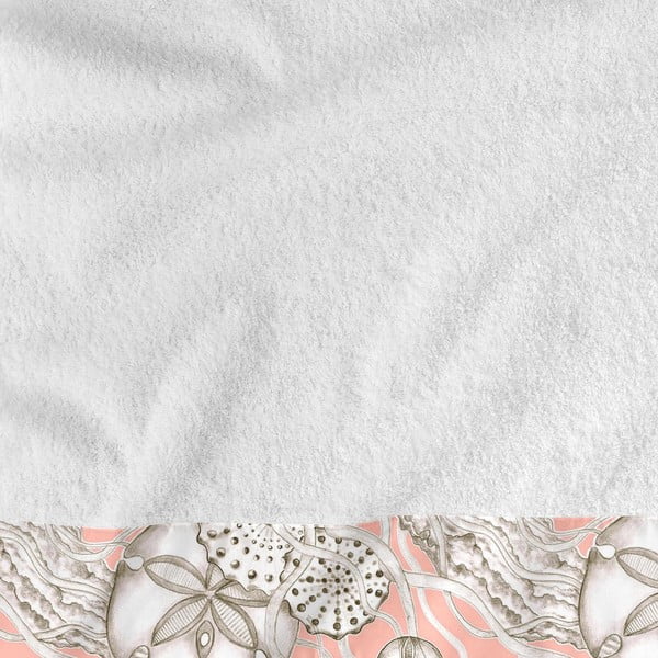 Set 2 prosoape din bumbac Happy Friday Basic Coral Reef-image-1