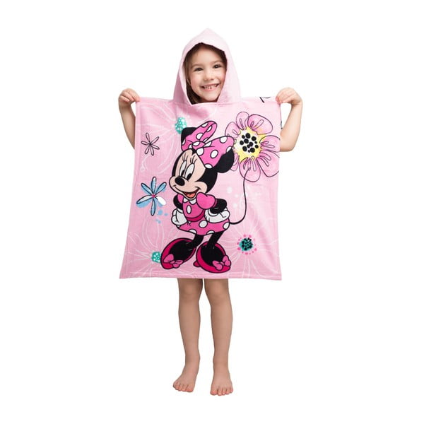 Halat pentru copii roz din frotir Minnie – Jerry Fabrics-image-1