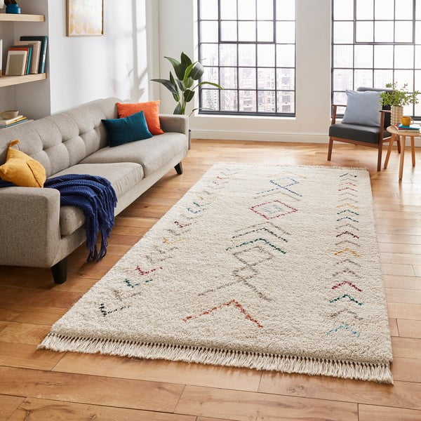 Covor crem 160x220 cm Boho – Think Rugs-image-2