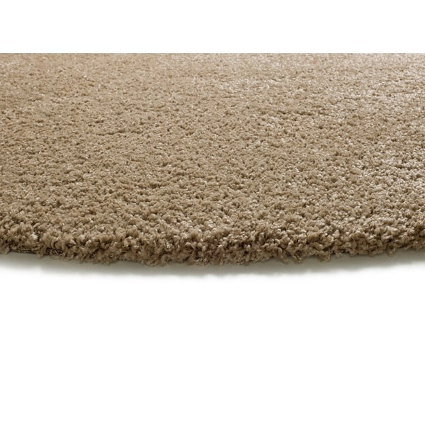 Covor maro deschis rotund ø 130 cm Norge – Universal-image-2