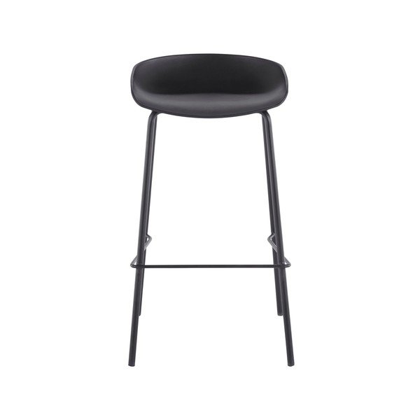 Scaune de bar negre 2 buc. 79 cm Daisy - Støraa-image-1